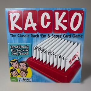 Winning Moves Games RACK-O Retro Package Card Game Basic Pack - 6122 NEW Sealed